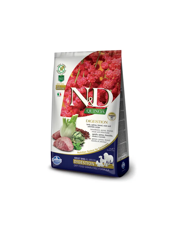 Farmina ned quinoa cane digestion agnello 7 kg