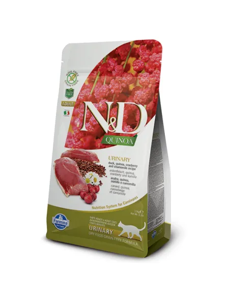 Farmina ned quinoa gatto urinary anatra 5kg Farmina ned quinoa gatto urinary anatra 5kg