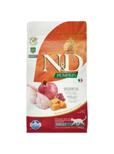 Farmina ned pumpkin gatto adult quaglia zucca e melograno 300 gr