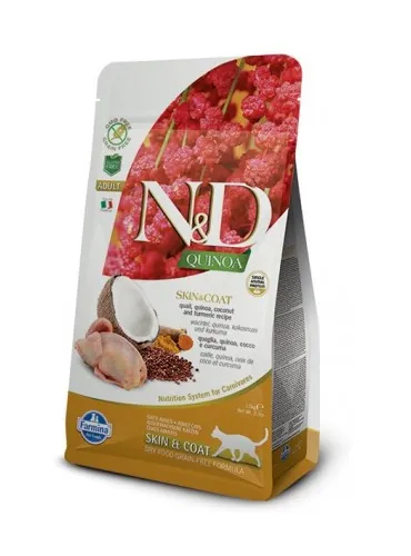 Farmina ned quinoa gatto skinecoat quaglia 300 gr
