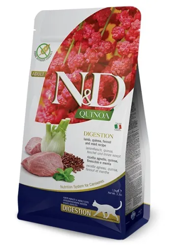 Farmina ned quinoa gatto digestion agnello 5 kg