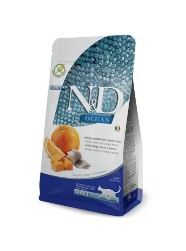 Farmina ned ocean gatto aringa zucca e arancia 1,5 kg