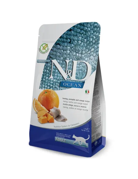 Farmina ned ocean gatto aringa zucca e arancia 1,5 kg Farmina ned ocean gatto aringa zucca e arancia 1,5 kg