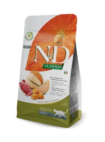Farmina ned pumpkin gatto adult anatra zucca e melone cantalupo 5 kg