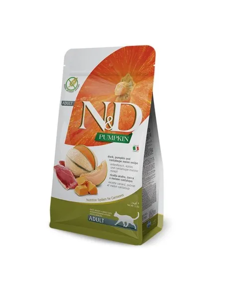 Farmina ned pumpkin gatto adult anatra zucca e melone cantalupo 5 kg
