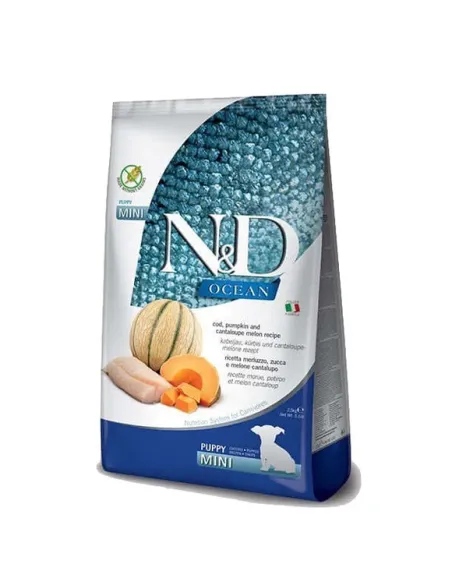 Farmina ned ocean cane puppy mini merluzzo zucca e melone cantalupo 800 gr