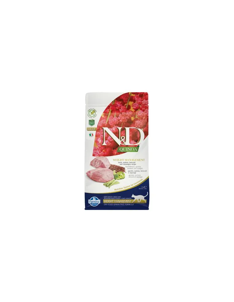 Farmina ned quinoa gatto weight management agnello 1,5 kg