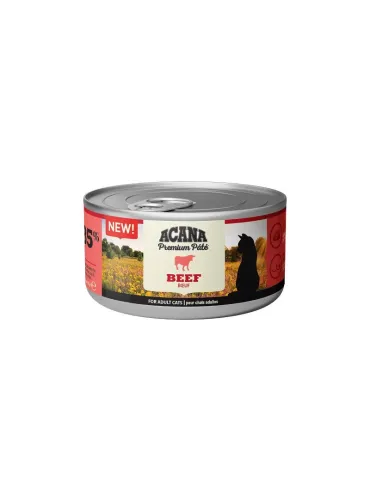Acana Pate Manzo 85g Alimento per Gatti