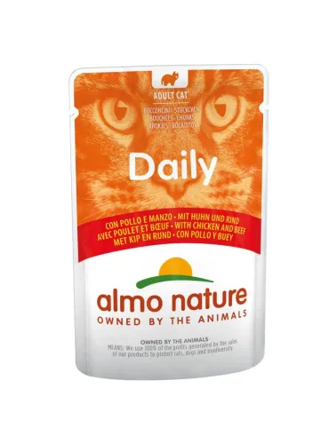 Almo Daily Menu Pollo e Manzo 70g Busta
