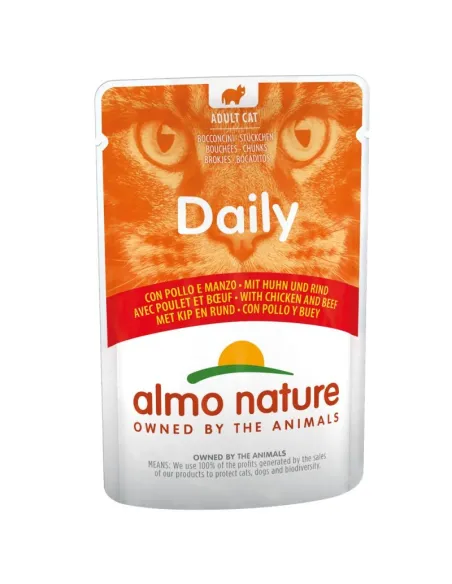 Almo Daily Menu Pollo e Manzo 70g Busta
