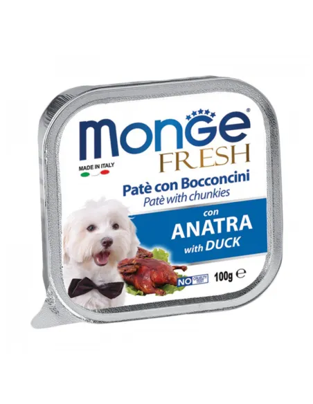 Anatra Monge Fresh 100g Cibo per Cani