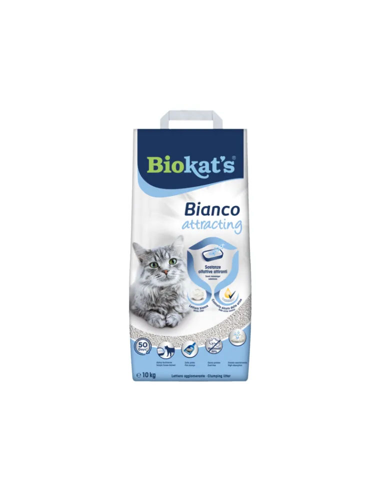 Biokat's Lettiera Bianco Attracting 10kg