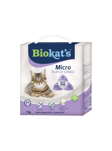 Biokat's Lettiera Micro Bianco 7kg