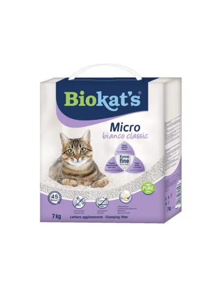 Biokat's Lettiera Micro Bianco 7kg