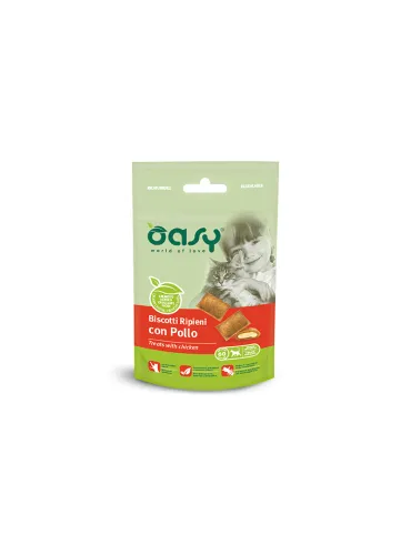 Biscotto Oasy Pollo Cat Snack 60g