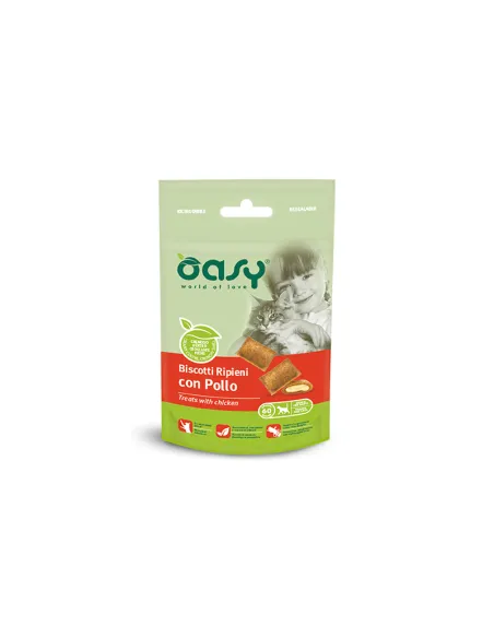 Biscotto Oasy Pollo Cat Snack 60g