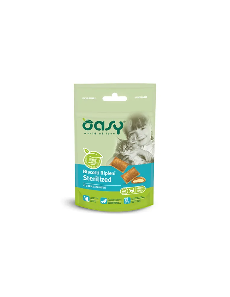 Biscotto Oasy Sterilized Cat Snack 60g
