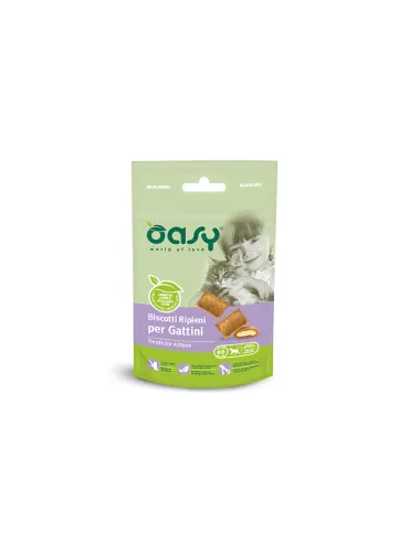 Biscotto Snack Oasy per Gattini 60g