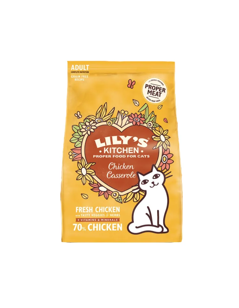 Cat Lily's Kitchen Casserole Adult Pollo 800gr GF