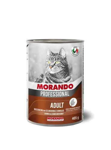 Cat Morando Professional Adult 405g Bocconcini Selvaggina