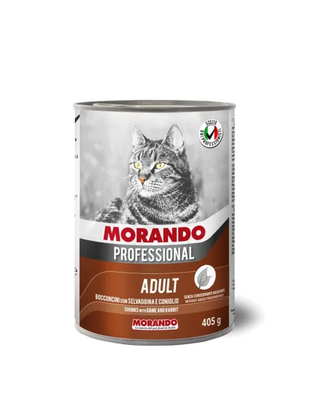 Cat Morando Professional Adult 405g Bocconcini Selvaggina Cat Morando Professional Adult 405g Bocconcini Selvaggina