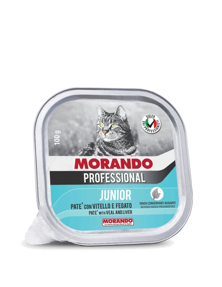 Cat Morando Professional Junior 100gr Vitello e Fegato