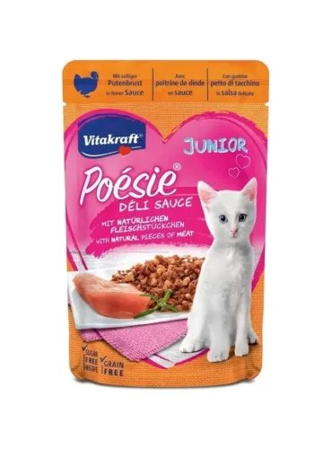 Cat Poésie Délicsauce Pollo Junior 85g Busta