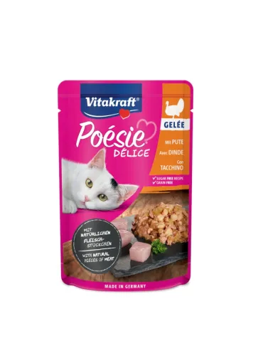 Cat Poésie Tacchino Deligelee 85g