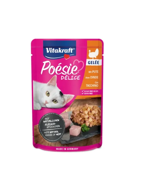 Cat Poésie Tacchino Deligelee 85g