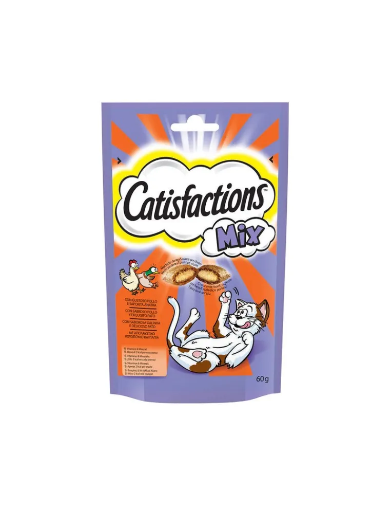 Cat Snack Catisfactions Pollo Anatra 60g