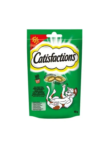 Catisfactions Snack Gatto Erba Gatta 60g