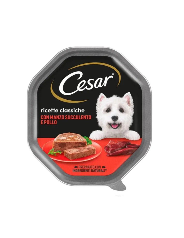 Cesar Ricette Classiche Manzo Pollo 150g