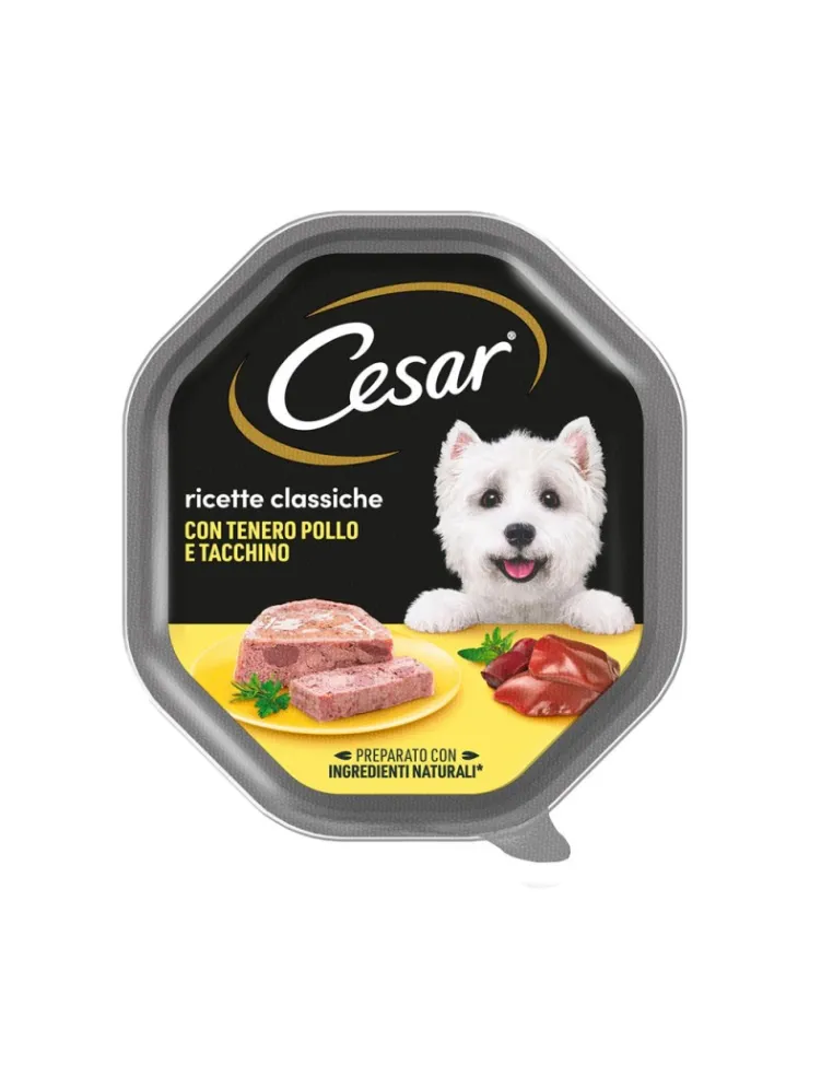 Cesar Ricette Classiche Pollo Tacchino 150g