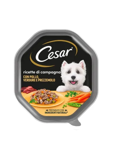 Cesar Ricette di Campagna Pollo Verdure Salsa 150g