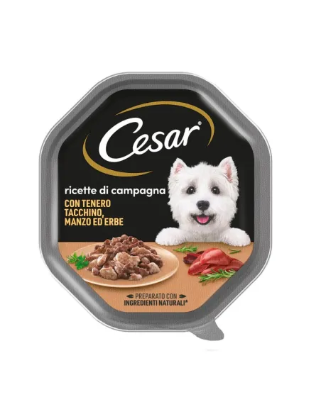 Cesar Ricette di Campagna Tacchino e Manzo 150g