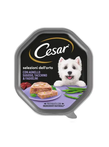 CESAR Selezioni dell'Orto Agnello Tacchino 150g