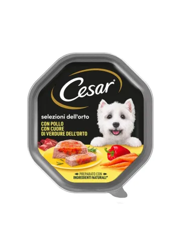 CESAR Selezioni dell'Orto Pollo Cuore Verdure 150g