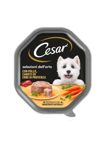 Cesar Selezioni dell'Orto Pollo e Carotine 150g