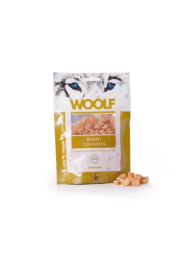 Cilindretti di Coniglio Woolf Dog Snack 100g