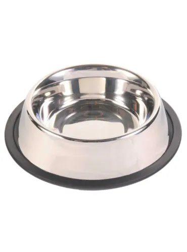 Ciotola Acciaio Bassa Antiscivolo 0.45 Litri