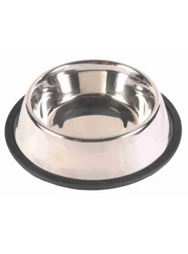 Ciotola Acciaio Bassa Antiscivolo 0.7 Litri Ø21