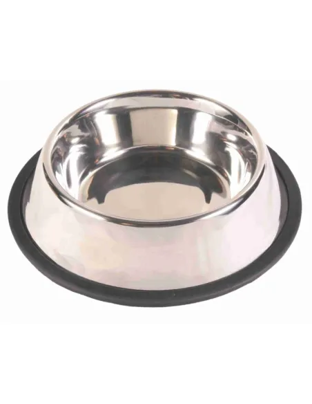 Ciotola Acciaio Bassa Antiscivolo 0.7 Litri Ø21 Ciotola Acciaio Bassa Antiscivolo 0.7 Litri Ø21