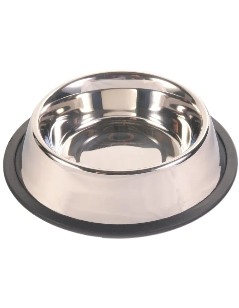 Ciotola Acciaio Bassa Antiscivolo 0.9L Ø23