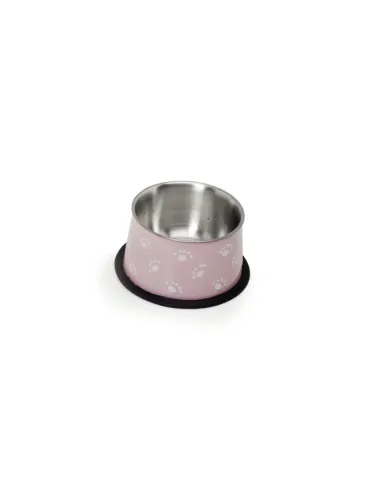 Ciotola Acciaio Decorata Antiribaltamento 500ml Dog