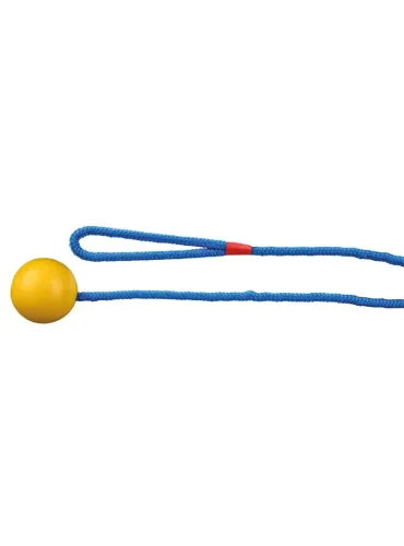 Corda con Palla Gioco Cane 5cm/1mt