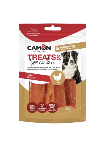Crispy Dog Snack Treats Pollo 250g