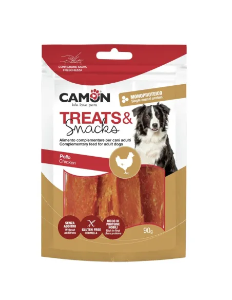 Crispy Dog Snack Treats Pollo 250g