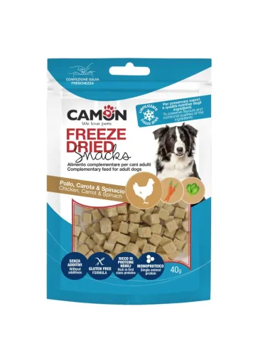 Dadini Pollo Carote Spinaci Dog Snack 40gr