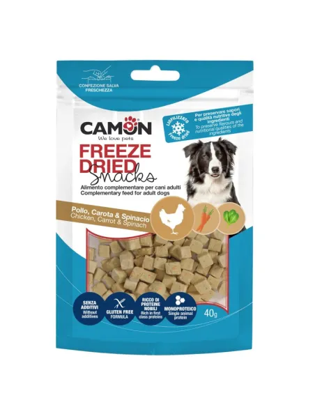 Dadini Pollo Carote Spinaci Dog Snack 40gr
