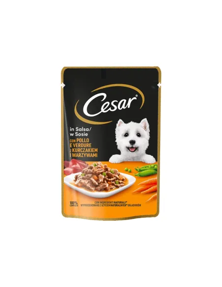 Delizie del Giorno Cesar 100g Salsa Pollo Verdure